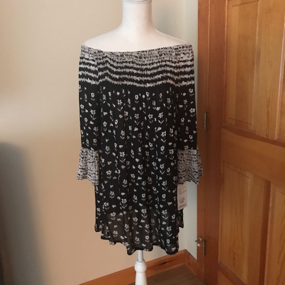 Paradise USA Floral Boho Dress/Tunic NWT
